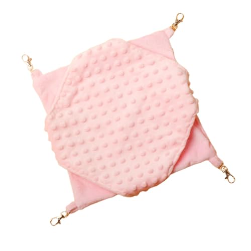 Kleine Haustier-Hängematte, Hamster-Hängematte für Käfig,Schlafsack Frettchenbett Hamster Hängematte | Hamster-Schaukel, doppellagige Chinchilla-Hängematte, Käfig-Nest-Häschen-Hängematte für Hamster, Kleine Haustier-Hängematte, Hamster-Hängematte für Käfig,Schlafsack Frettchenbett Hamster Hängematte | Hamster-Schaukel, doppellagige Chinchilla-Hängematte, Käfig-Nest-Häschen-Hängematte für Hamster, von Generisch