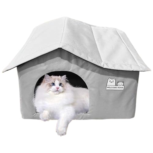 Kleine Hundehütte für drinnen – kühlende Schlafhöhle, kühlendes Katzenhaus für drinnen und draußen, faltbar, isoliert, Tierheim für Welpen, Kätzchen, Schlafzimmer, Balkon, Wohnzimmer Kleine Hundehütte für drinnen – kühlende Schlafhöhle, kühlendes Katzenhaus für drinnen und draußen, faltbar, isoliert, Tierheim für Welpen, Kätzchen, Schlafzimmer, Balkon, Wohnzimmer von Generisch
