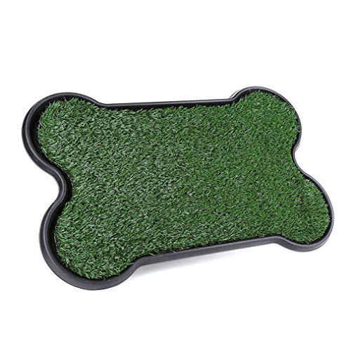 Kleine Hundetoilette mit 3-Schicht-System und Kunstrasen, Indoor Outdoor Töpfchentrainer für weniger Geruchs- und Bisswiderstand Kleine Hundetoilette mit 3-Schicht-System und Kunstrasen, Indoor Outdoor Töpfchentrainer für weniger Geruchs- und Bisswiderstand von Generisch