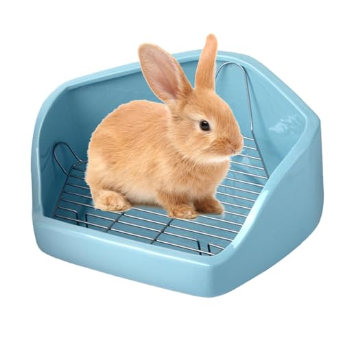 Kleintier-Katzentoilette, Hasen-Katzentoilette,Käfig-Katzentoilette Kleintier-Toilettenschüssel - Abnehmbare Draht-Design-Haustiertoilette, Kleintier-Töpfchen-Trainer-Toilette für Hasen und Hühner Kleintier-Katzentoilette, Hasen-Katzentoilette,Käfig-Katzentoilette Kleintier-Toilettenschüssel - Abnehmbare Draht-Design-Haustiertoilette, Kleintier-Töpfchen-Trainer-Toilette für Hasen und Hühner von Generisch
