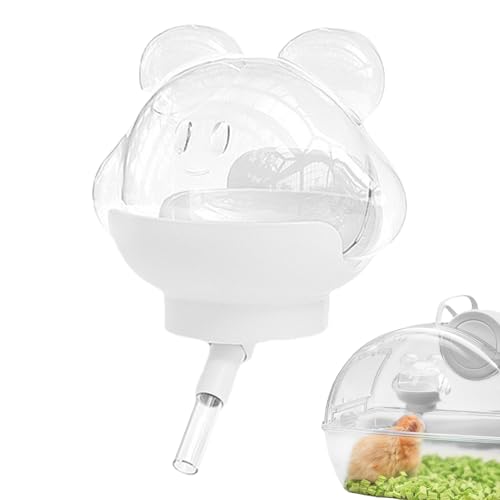 Kleintier Trinkflasche | Magnetischer Trinkwasserspender für Hamster und Kaninchen | 220ml Futter- und Wasserspender Haustierzubehör für Kleintiere wie Gerbils Mäuse Frettchen Igel Chinchillas für von Generisch