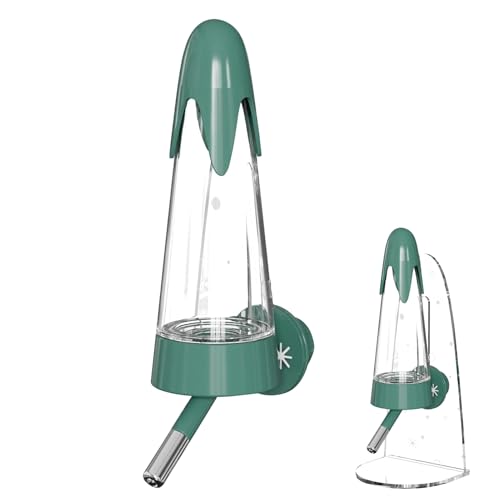 Kleintier Trinkflasche | Trinkautomat Für Käfig Mit Befestigung,Tropffrei 125ml Nager Tränke Für Draußen Unterwegs Zuhause Igel Gleithörnchen Kleintiere von Generisch