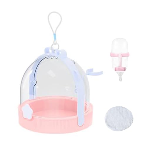 Kleintierträger - Top -Belüftungsentlüftung, Multi -Pet -Arten Design Haustierträger, Hamsterträger, Haustiervorräte Mit Wasserflasche Für Rennrennvogel -Fischerei Im Freien Im Freien Gehen Ca von Generisch