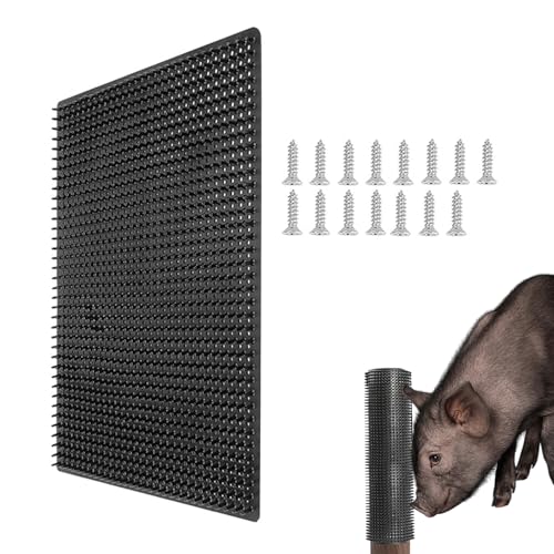 -Kratzbaum-Pad, Anti-Juckreiz Tierrückenkratzer, weiche Berührung Juckreiz Linderung Pad für kleine Bauernhoftiere, Pferderinder-Kratzer sorgt für eine sichere und sanfte Pflege mit seinem von Generisch