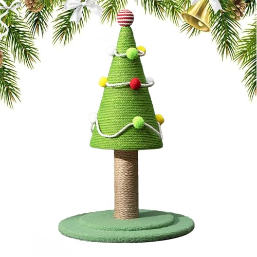 Kratzbaum Weihnachtsbaum - Cartoon Katze Kratzbaum - Ästhetische Baumornamente Natürliches Sisal Haustier Verlobung Spielzeug für Kätzchen Indoor Katzen Kleine Haustiere Entspannen Kratzbaum Weihnachtsbaum - Cartoon Katze Kratzbaum - Ästhetische Baumornamente Natürliches Sisal Haustier Verlobung Spielzeug für Kätzchen Indoor Katzen Kleine Haustiere Entspannen von Generisch