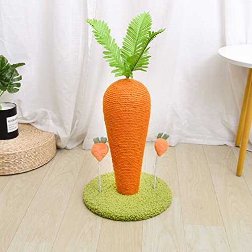 Kratzbaum für Katzen, Karotten-Krallenkratzer, Sisal, Schleifkrallen, Karotte, Katzenkratzbaum für Katzen, Kätzchen, Spielzeug, zweifarbiger Sisal-Rettich, Upgrade-Version Kratzbaum für Katzen, Karotten-Krallenkratzer, Sisal, Schleifkrallen, Karotte, Katzenkratzbaum für Katzen, Kätzchen, Spielzeug, zweifarbiger Sisal-Rettich, Upgrade-Version von Generisch