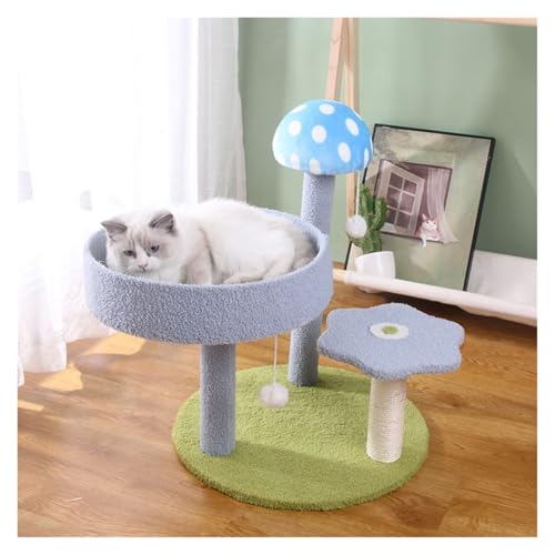 Kratzbaum für Katzen, Kletterregal, Turm, Wohnung, Möbel, Haustierprodukte, Kratzrahmen (blau) von Generisch