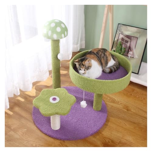 Kratzbaum für Katzen, Kletterregal, Turm, Wohnung, Möbel, Haustierprodukte, Kratzrahmen (grün) von Generisch