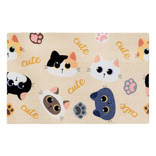 Kratzmatte für Katzen, Cartoon-Kratzmatte, selbstklebend, Kratzspielzeug, verschleißfeste Kratzmatte für Holz, Glas, Beton Kratzmatte für Katzen, Cartoon-Kratzmatte, selbstklebend, Kratzspielzeug, verschleißfeste Kratzmatte für Holz, Glas, Beton von Generisch