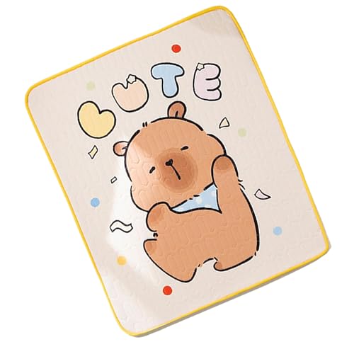 Kühlmatte Für Hunde,Maschinenwaschbare Welpen Schlafdecke - Kühle Hundematte Für Die Transportbox - Für Innenbereich Außenbereich Transportbox Hundezwinger Bett Boden Sofa Auto von Generisch