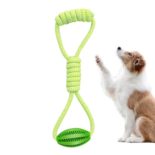 Kugel- und Seilhundspielzeug, Hundeschneiderballspielzeug | Hundekugel Seilspielzeug für große Rasse | Interaktive Lebensmittelspender String, Baumwollknoten, Haustierkauen -Vorräte für das einfache W Kugel- und Seilhundspielzeug, Hundeschneiderballspielzeug | Hundekugel Seilspielzeug für große Rasse | Interaktive Lebensmittelspender String, Baumwollknoten, Haustierkauen -Vorräte für das einfache W von Generisch