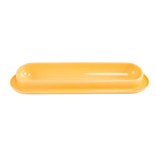 Langer Katzennapf, 40,5 x 12,5 x 4,5 cm, auslaufsicher, lang, schmal, 15 Grad geneigt, langer Futternapf, Futternapf, Wassernäpfe, Haustierbedarf, Reise-Haustiernäpfe für Katzen Langer Katzennapf, 40,5 x 12,5 x 4,5 cm, auslaufsicher, lang, schmal, 15 Grad geneigt, langer Futternapf, Futternapf, Wassernäpfe, Haustierbedarf, Reise-Haustiernäpfe für Katzen von Generisch