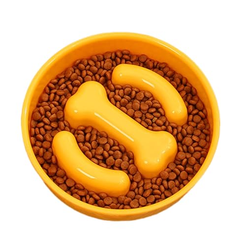 Langsame Fütterungshundschale, Hund langsame Futtermittelschale,Hund Slow Feeder Bowl Große Rasse | Knochenform nicht schlammige Schale, interaktiver Verschüttungsbeweis für Zwinger mentale Stimulatio Langsame Fütterungshundschale, Hund langsame Futtermittelschale,Hund Slow Feeder Bowl Große Rasse | Knochenform nicht schlammige Schale, interaktiver Verschüttungsbeweis für Zwinger mentale Stimulatio von Generisch