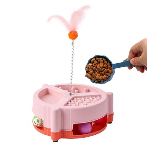 Langsamer Futternapf für Katzen, interaktiver Futternapf für Katzen, Slow Food Dispenser Futterautomat für Kätzchen, Interaktives Spielzeug für Hauskatzen, kreativer Slow-Food-Spender für Kätzchen Langsamer Futternapf für Katzen, interaktiver Futternapf für Katzen, Slow Food Dispenser Futterautomat für Kätzchen, Interaktives Spielzeug für Hauskatzen, kreativer Slow-Food-Spender für Kätzchen von Generisch