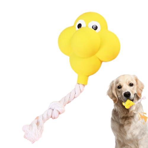 Latex-Hundespielzeug,Latex-Hundespielzeug für kleine Hunde | Quietschspielzeug für Hunde | Apportierspielzeug, quietschender Latex-Welpe, kleine Quietschbälle, Zahnen für Haustiere, weiches Gummi-Kaus von Generisch