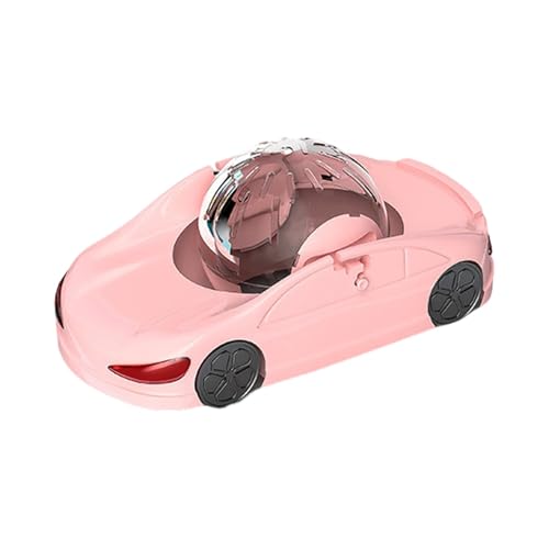 Laufband für Hamster, Sport, Auto, Spielzeug, lustiges kleines Haustier, transparenter Ball, Laufband für Hamster (Rosa) von Generisch
