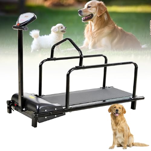 Laufband für Hunde - Ideal für große, mittelgroße und kleine Hunde - Perfekt für das Hundetraining im Innenbereich von Generisch