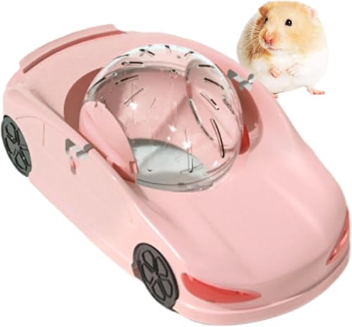 Laufrad für Hamster, lustiges Hamster-Supersportwagen-Spielzeug, leises Fitnessrad, Spielzeugfahrzeug für kleine Haustiere, Hamster-Laufball, lustiger, transparenter Ball für Hamster, Frettchen und Laufrad für Hamster, lustiges Hamster-Supersportwagen-Spielzeug, leises Fitnessrad, Spielzeugfahrzeug für kleine Haustiere, Hamster-Laufball, lustiger, transparenter Ball für Hamster, Frettchen und von Generisch