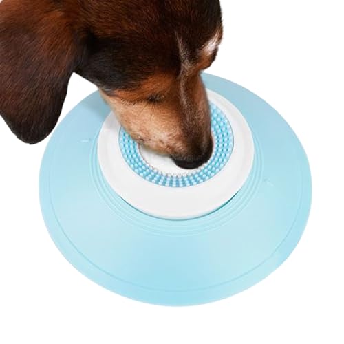 Leckmatte für Hunde, Lickimaten für Hunde,Nassfutter Lick Pad mit Saugnapfbecher | Nonrutsch-Haustieranreicherungsspielzeug, Langeweile Reduzierer für kleine mittelgroße und große Rassentiere von Generisch