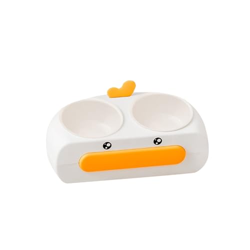 Little Yellow Duck Katzennapf für Haustiere, geeignet für Spülmaschine und Mikrowelle, Rsm253 (Hellrosa, Einheitsgröße) von Generisch