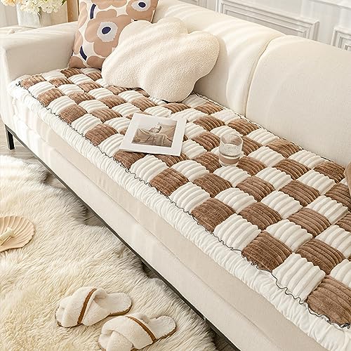 Luxuriöse Haustier-Sofa-Bettdecken für den Winter, verdickt, maschinenwaschbar, Bodenmatte für Hunde und Katzen, 70 x 150 cm, Dunkelbraun Luxuriöse Haustier-Sofa-Bettdecken für den Winter, verdickt, maschinenwaschbar, Bodenmatte für Hunde und Katzen, 70 x 150 cm, Dunkelbraun von Generisch
