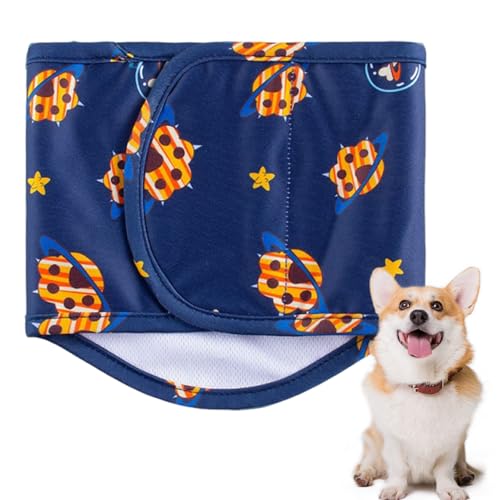 Männliche Hundwindeln - Effizienz waschbarer männlicher Hund Bauch Wrap | Langlebige wasserdichte wiederverwendbare Haustierhosen | Markieren des Töpfchen -Trainings -Bauchwicks für kleine Hunde, idea von Generisch