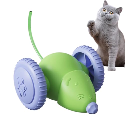 Mäuse Automatisches Katzenspielzeug | Intelligentes interaktives automatisches Katzenspielzeug | Smart Sensing Moving Electric Exerction PET-Lieferung mit Silikonrollen für alle Tiere Mäuse Automatisches Katzenspielzeug | Intelligentes interaktives automatisches Katzenspielzeug | Smart Sensing Moving Electric Exerction PET-Lieferung mit Silikonrollen für alle Tiere von Generisch
