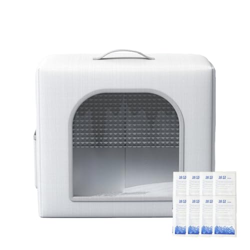 Maison Pour Chat - Lit Pour Chat | Abri Rafraîchissant Et Isolé Pour Chats Avec 8 Sacs De Glace | Niche Pour Chien Pour Ferme, Arrière-cour, Salon, Porte D'entrée, Jardin, Patio Et Autres Maison Pour Chat - Lit Pour Chat | Abri Rafraîchissant Et Isolé Pour Chats Avec 8 Sacs De Glace | Niche Pour Chien Pour Ferme, Arrière-cour, Salon, Porte D'entrée, Jardin, Patio Et Autres von Generisch