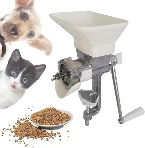 Manuelle Haustierfutter-Granulator-Maschine, einstellbare Pelletgröße für Vögel, Fische, Katzen, Hunde, hausgemachte Tierfutterhersteller Manuelle Haustierfutter-Granulator-Maschine, einstellbare Pelletgröße für Vögel, Fische, Katzen, Hunde, hausgemachte Tierfutterhersteller von Generisch