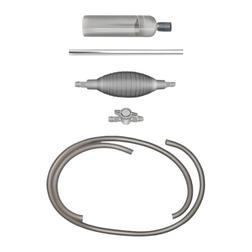 Manueller Wasserwechsler für Aquarien – Gummi-Siphon-Pumpe | langlebiger Aquarium-Kiesreiniger, manuelle Wassertransferpumpe, Fischtank manuelle Wasserabsaugung für Schlammkies Manueller Wasserwechsler für Aquarien – Gummi-Siphon-Pumpe | langlebiger Aquarium-Kiesreiniger, manuelle Wassertransferpumpe, Fischtank manuelle Wasserabsaugung für Schlammkies von Generisch