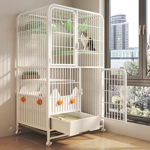 Mehrstöckiges Katzengehege mit Laufgitter-Funktionen, inklusive Katzentoilette, Hängematte und Rampenleitern für Sicherheit und Spaß im Innenbereich für Kleintiere Mehrstöckiges Katzengehege mit Laufgitter-Funktionen, inklusive Katzentoilette, Hängematte und Rampenleitern für Sicherheit und Spaß im Innenbereich für Kleintiere von Generisch