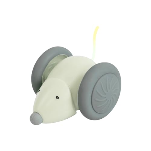 Moving Cat Toy - Automatisches Katzenspielzeug | Motion Activated Cat Toy, Automatische Katzenanreicherungsspielzeug Interaktive Mäuse, Electric Smart Touch Aktiviertes Kätzchenzubehör Haustierversorg von Generisch