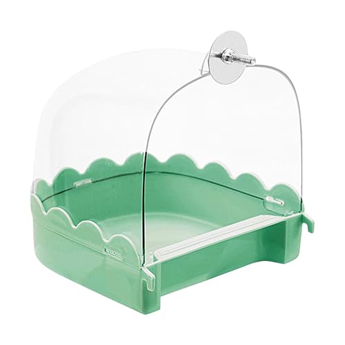 Nymphensittich-Vogelbad, Vogelbadewanne Für Käfig-Tragbares Vogelbadhaus | Vogelbadewanne, Multifunktionales Vogelkäfig-Zubehör, Reinigung Von Heimtierbedarf, Klare Badewanne Für Vögel, Wie Turtelta Nymphensittich-Vogelbad, Vogelbadewanne Für Käfig-Tragbares Vogelbadhaus | Vogelbadewanne, Multifunktionales Vogelkäfig-Zubehör, Reinigung Von Heimtierbedarf, Klare Badewanne Für Vögel, Wie Turtelta von Generisch