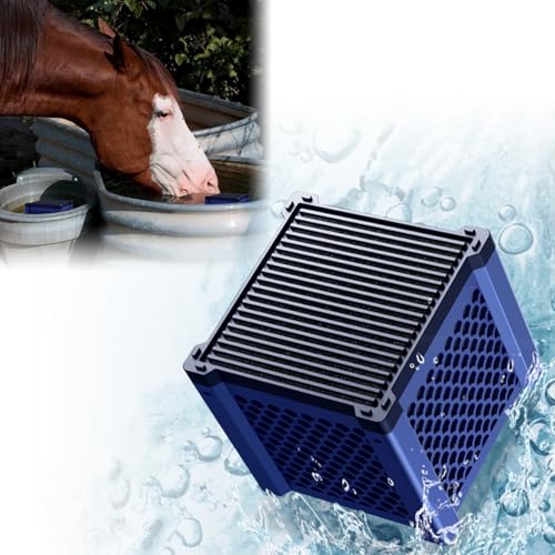 Öko-Aquarium & Teich-Aktivkohlefilter – Superstarker Waben-Kohlewassertrog Würfel für Aquarien, Pferdetröge, Viehwasser & Teiche – Geruchskontrolle & Wasserreinigung (1 Stück) von Generisch