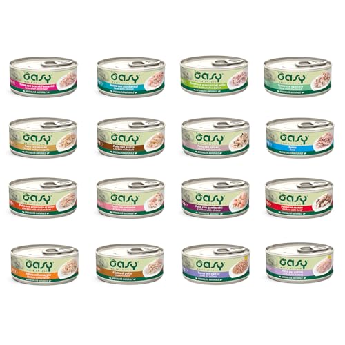 Oasy Katze Natürliche Spezialität, 70 g Dosen | Angebot 24 Dosen à 70 g (70 g, Stachelhühnchen) von Generisch