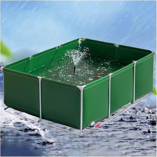 Outdoor Aquakultur Tank mit Halterung, großes Fischbecken für Koi und Schildkröten Schwimmen Outdoor Aquakultur Tank mit Halterung, großes Fischbecken für Koi und Schildkröten Schwimmen von Generisch