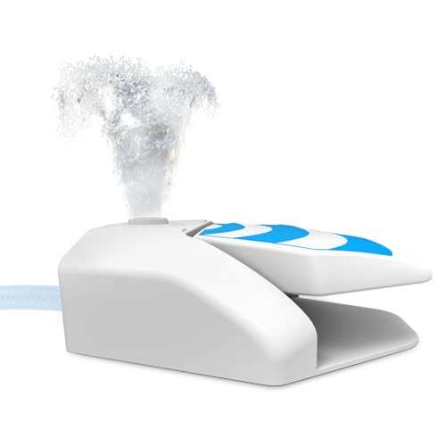 Outdoor Hund Wasserbrunnen Haustier Hydration Sprinkler Spielzeug 25.0x22.0x8.7 cm Easy Activated Cooling Waterer Wasserspender für Hunde und Katzen Hof Hinterhof Garten Outdoor Hund Wasserbrunnen Haustier Hydration Sprinkler Spielzeug 25.0x22.0x8.7 cm Easy Activated Cooling Waterer Wasserspender für Hunde und Katzen Hof Hinterhof Garten von Generisch