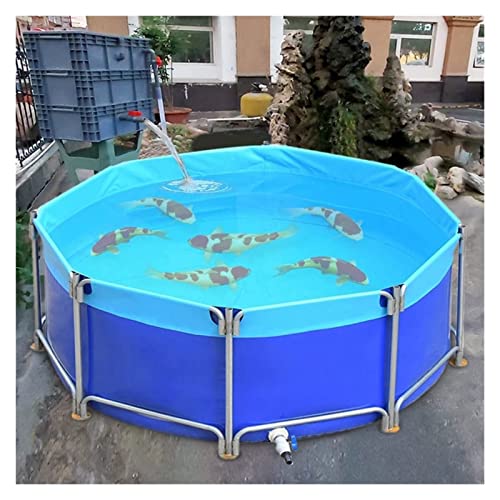 Outdoor Lagertank für Aquarium Pool Teich - Großer oberirdischer Fischlebensraum mit Ablassventil und Ständer, ideal für Aquakultur und Wassermanagement Outdoor Lagertank für Aquarium Pool Teich - Großer oberirdischer Fischlebensraum mit Ablassventil und Ständer, ideal für Aquakultur und Wassermanagement von Generisch