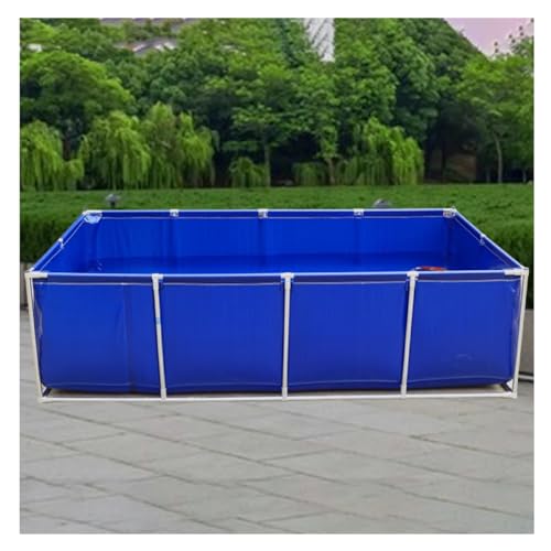 Outdoor-Wassertank für Koi – robuster Fischteich aus Segeltuch mit Ablassventil und verzinkten Stahlhalterungen – verschönern Sie Ihr Aquarium oder Gartenteich Outdoor-Wassertank für Koi – robuster Fischteich aus Segeltuch mit Ablassventil und verzinkten Stahlhalterungen – verschönern Sie Ihr Aquarium oder Gartenteich von Generisch