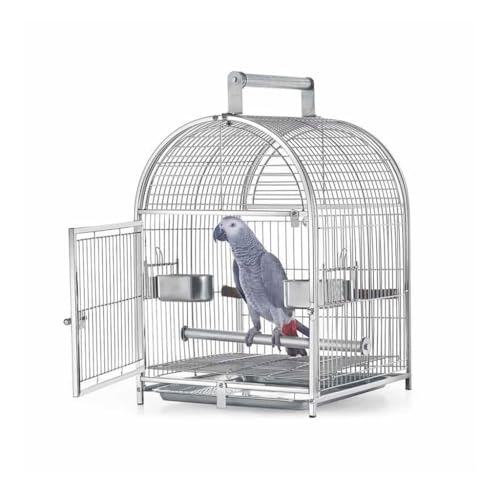 Papageienkäfig aus Schmiedeeisen – tragbare Transportbox für kleine Vögel | atmungsaktives Design für Sittiche, Lovebirds & Graupapageien | ideal für Finken & Haustiervögel Papageienkäfig aus Schmiedeeisen – tragbare Transportbox für kleine Vögel | atmungsaktives Design für Sittiche, Lovebirds & Graupapageien | ideal für Finken & Haustiervögel von Generisch