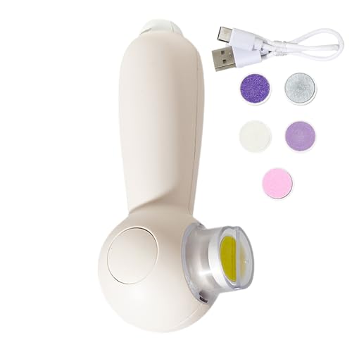 Papageienschnabel Trimmer - Elektrische ruhige Schnabelschleife, Mehrzweck -Pflegewerkzeug | Vogelpflegevorräte mit 6 Schleifköpfen, Nagel- und Klauen -Trimm -Kit für Cockatiel Hamster kleine Haustier Papageienschnabel Trimmer - Elektrische ruhige Schnabelschleife, Mehrzweck -Pflegewerkzeug | Vogelpflegevorräte mit 6 Schleifköpfen, Nagel- und Klauen -Trimm -Kit für Cockatiel Hamster kleine Haustier von Generisch