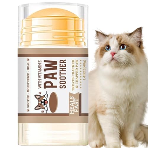 Paw Pad Protection Balm - Katze Hund Rissige Entfernung Pfotenbalsam - Pfotenpflege Creme Pfotenschutz gegen Haustierzubehör für heißen Gehweg, Sand, Schmutz Paw Pad Protection Balm - Katze Hund Rissige Entfernung Pfotenbalsam - Pfotenpflege Creme Pfotenschutz gegen Haustierzubehör für heißen Gehweg, Sand, Schmutz von Generisch