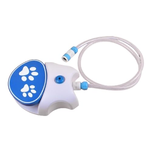Paw-Press Hund Wasserbrunnen | Haustier Sprinkler und Wasserspender | Selbstaktivierte Hundewasserstation | Einfach einzurichten Haustier Wasserbrunnen | Tragbares Sprinkler Spielzeug für Hunde zu Paw-Press Hund Wasserbrunnen | Haustier Sprinkler und Wasserspender | Selbstaktivierte Hundewasserstation | Einfach einzurichten Haustier Wasserbrunnen | Tragbares Sprinkler Spielzeug für Hunde zu von Generisch