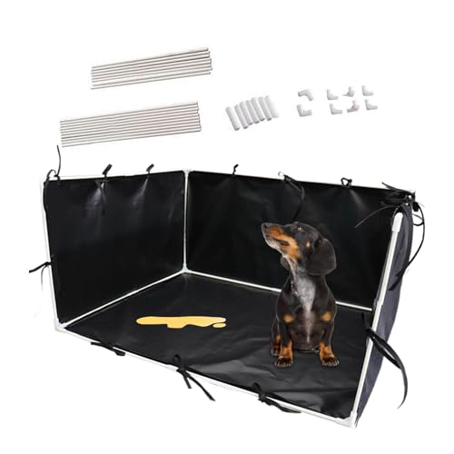 Pee Pad Holder for Dogs, High Edge Puppy Potty Tray with Walls, Oxford Cloth, Ideal for Small to Medium Breeds Like Corgi & French Bulldog, 35.04x28.74x17.32 Inches Pee Pad Holder for Dogs, High Edge Puppy Potty Tray with Walls, Oxford Cloth, Ideal for Small to Medium Breeds Like Corgi & French Bulldog, 35.04x28.74x17.32 Inches von Generisch
