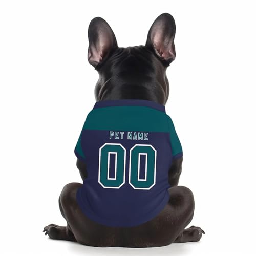 Personalisiertes Hundefußball-Shirt für Sportfans mit Nummer, Name und Logo – Individuelles Hundetrikot für kleine, mittelgroße und große Hunde und Katzen Personalisiertes Hundefußball-Shirt für Sportfans mit Nummer, Name und Logo – Individuelles Hundetrikot für kleine, mittelgroße und große Hunde und Katzen von Generisch