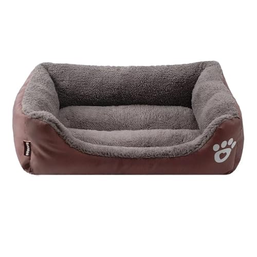 Pet Beds Großes Hundesofa für den Winter, warme Katzenmatte für große und kleine Haustiere, weinrotes Schlafkissenhaus Pet Beds Großes Hundesofa für den Winter, warme Katzenmatte für große und kleine Haustiere, weinrotes Schlafkissenhaus von Generisch