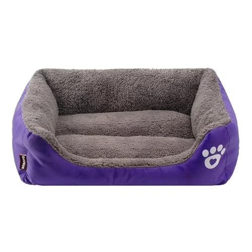 Pet Beds Großes Hundesofa für den Winter, warme Katzenmatte für große und kleine Haustiere, weinrotes Schlafkissenhaus Pet Beds Großes Hundesofa für den Winter, warme Katzenmatte für große und kleine Haustiere, weinrotes Schlafkissenhaus von Generisch