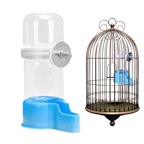 Pet Bird Automatic Wasserspender - Vogelkäfighänge -Trinkgerät | Wasserversorger für Vögel | Fütterungswasserer für | Automatischer Sitticheet -Feedertrinker | Hangable Food Spender Behälter von Generisch