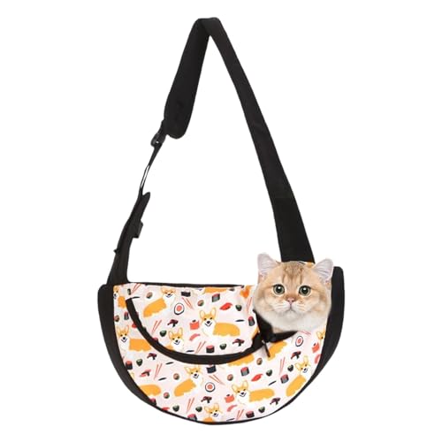 Pet Carrier Bag - Welpen -Frontträger, Sicherheitsvorfronttasche Haustier -Sling -Träger, Haustierhund- Und Katzenschlinge -Trägerhände, Freisprechmisch -Beutel Mit Verstellbarem Schultergurt Für Outd Pet Carrier Bag - Welpen -Frontträger, Sicherheitsvorfronttasche Haustier -Sling -Träger, Haustierhund- Und Katzenschlinge -Trägerhände, Freisprechmisch -Beutel Mit Verstellbarem Schultergurt Für Outd von Generisch
