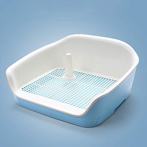 Pet Töpfchen Hundetoilette mit Netzpolsterhalter und Zaun - 2-lagiges System für einfache Reinigung und Training Pet Töpfchen Hundetoilette mit Netzpolsterhalter und Zaun - 2-lagiges System für einfache Reinigung und Training von Generisch